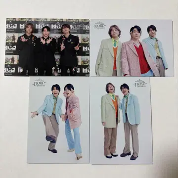 Mrs. GREEN APPLE 피요르드 포토 카드 세트 4장 세트