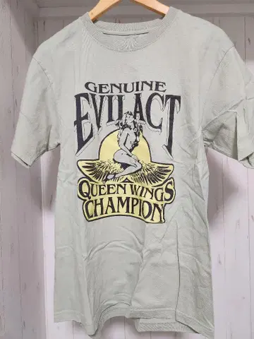 EVILACT 프린트 티셔츠 L 사이즈