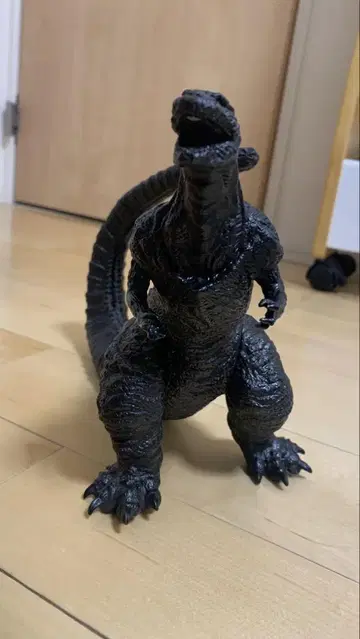고질라 피규어 블랙
