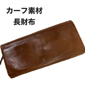 송아지 가죽 소재 장지갑