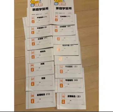 구노블 4년 여름 강좌 수학 텍스트 가정 학습용