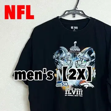 A159 [NFL] 반팔 프린트 티셔츠 [2X] 슈퍼볼