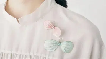 미사용 새상품 미나 페르호넨 choucho 브로치 mint mix