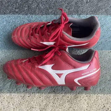 Mizuno Monarcida Neo 레드 축구 스파이크 21.5cm