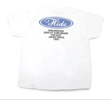 HIDEANDSEEK 원형 로고 S/S 티셔츠