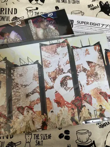 SUPER EIGHT 20주년 기념 완전 생산 한정판 혜택 포토 카드