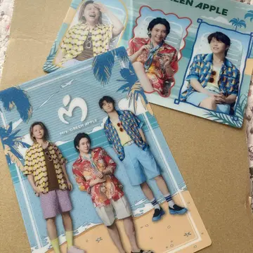 Mrs.GREEN APPLE LAWSON 비주얼 시트 2장 세트