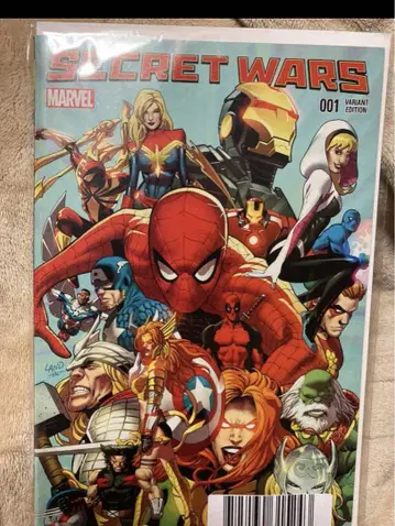 SECRET WARS 시크릿 워즈 #1 레어 표지 아메리칸 코믹스 리프