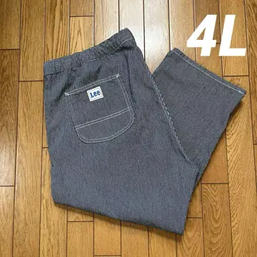 Lee 히코리 데님 이지 베이커 크롭 팬츠 4L LM5922