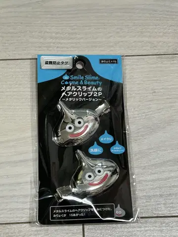 메탈 슬라임 헤어 클립 새상품 시마무라