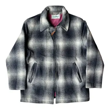 80s L.L.Bean 옴브레 울 자켓