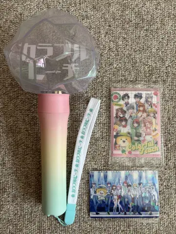 카라피치 파라다이스 응원봉 카드 덤 포함