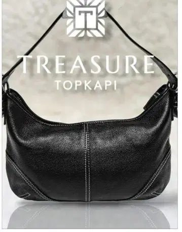 TREASURE TOPKAPI 블랙 숄더백