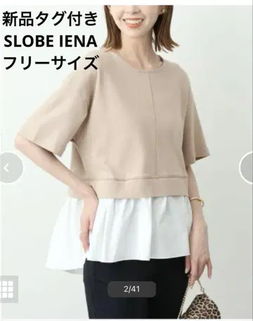 택 포함 새상품 SLOBE IENA 티셔츠