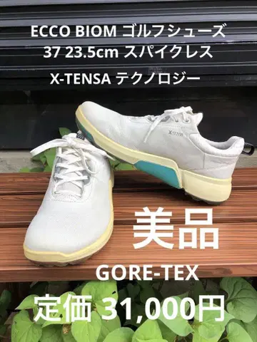 363번 새상품급 ECCO BIOM 골프화 37 23.5cm 스파이크리스