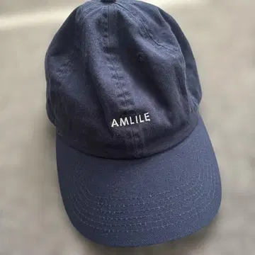 newhatton 네이비 캡 AMLILE 자수