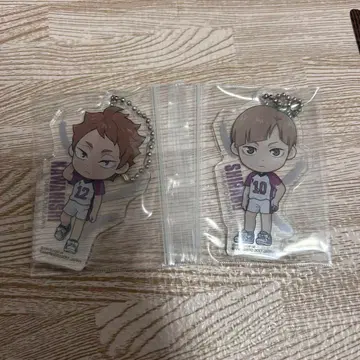 하이큐!! 아크링 키링 화이트 후토 켄지로 카와니시 타이치