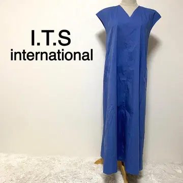 I.T.S international 제니스 블루칼라 원피스