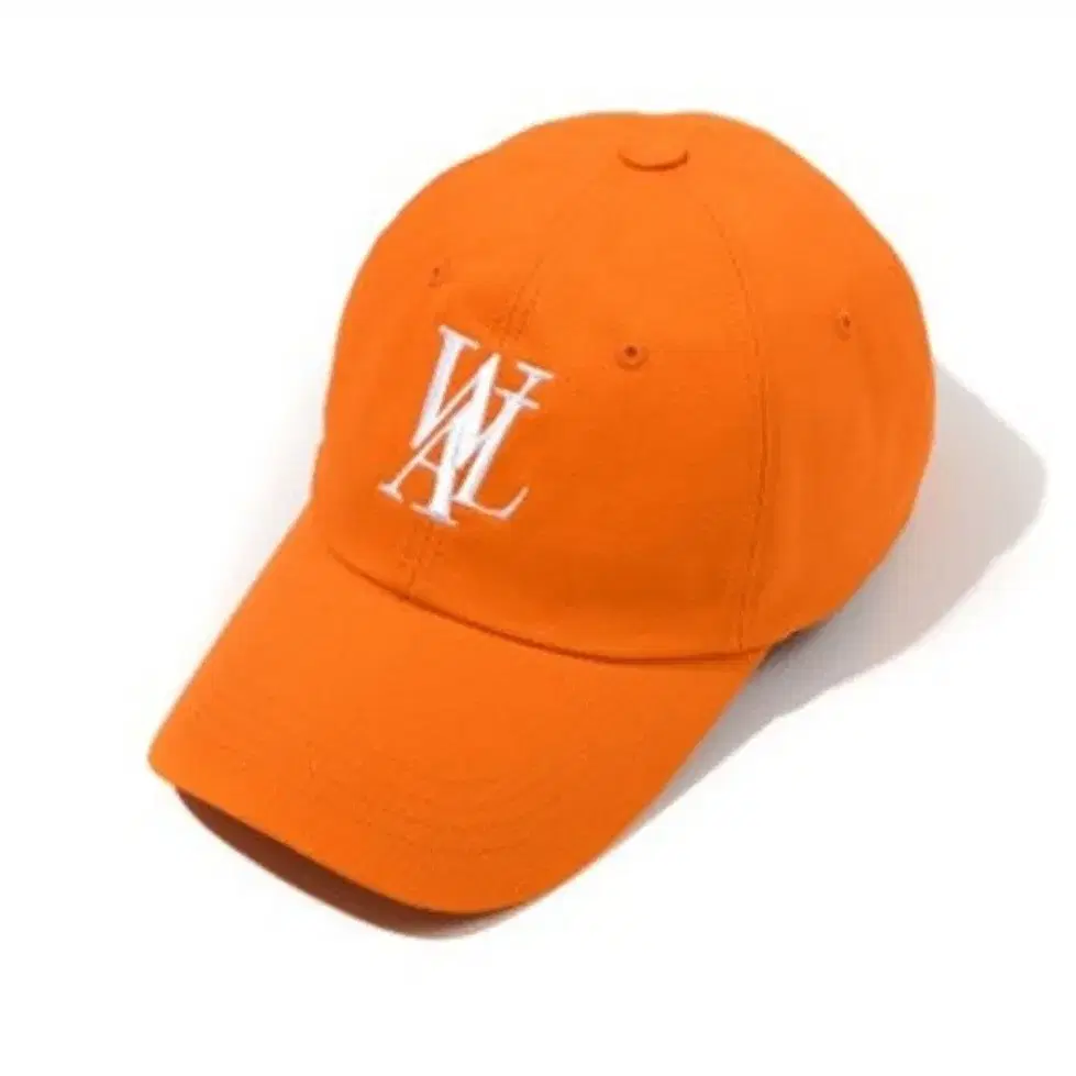 WOOALONG | 우알롱 [Wooalong] Signature Logo Ball Cap Orange