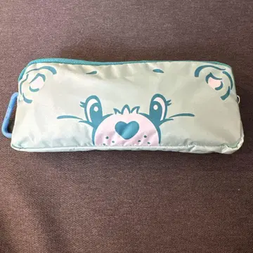 Care Bears 케어 베어 케이스 포함 컴팩트 접이식 양산 그린 우산