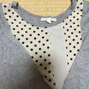 KEI hayamaplus 7부 길이 튜닉 티셔츠 그레이