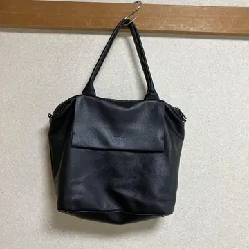 토트백 '소가죽/A4 사이즈 대응' 가죽 플랩 2WAY 백 L 사이즈