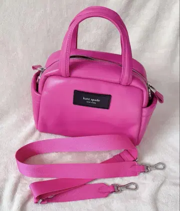 kate spade 핑크 보스턴 백