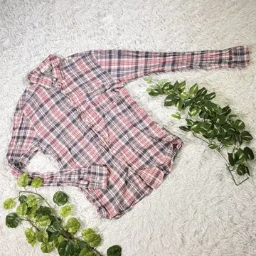 J.CREW 제이크루 SLIM 슬림 셔츠 'S' 체크 무늬 남성용