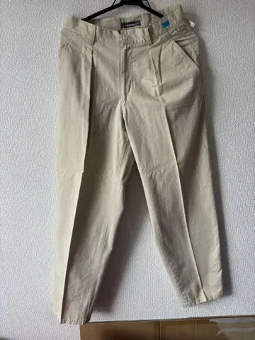 Issey Miyake Men 베이지 치노 팬츠 붓 택