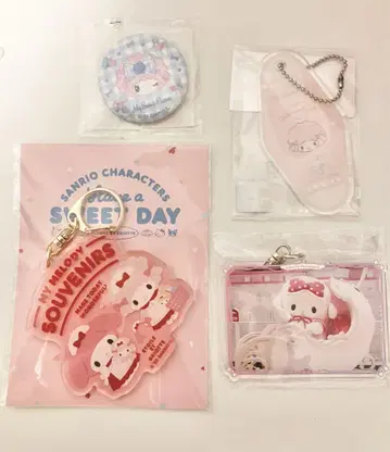 마이 스위트 피아노 아크릴 키링 캔뱃지 세트