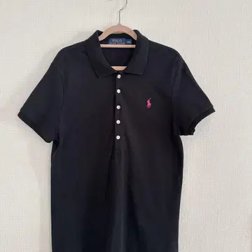 폴로 랄프 로렌 반팔 피케 셔츠 블랙