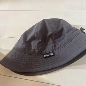 RIDGE 그레이 버킷 햇 이나프 햇