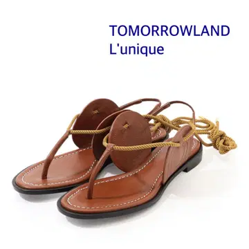 TOMORROWLAND 로프 스트랩 샌들
