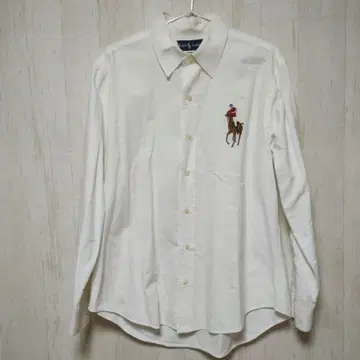 Ralph Lauren 커스텀 핏 RN41381 긴팔 셔츠 화이트