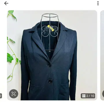 weekend Max Mara 테일러드 자켓 블랙 S