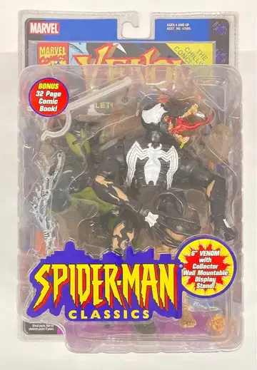 TOYBIZ CLASSICS VENOM (코믹 포함) 6인치