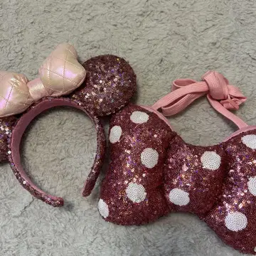 Minnie funderland 머리띠와 미니백 세트
