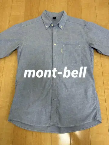 mont-bell 코아 스팬 옥스퍼드 버튼 다운 셔츠 M