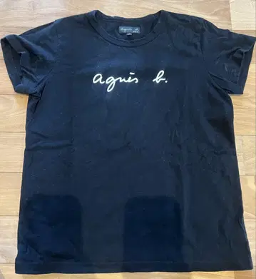agnis b. 블랙 티셔츠 사이즈 2