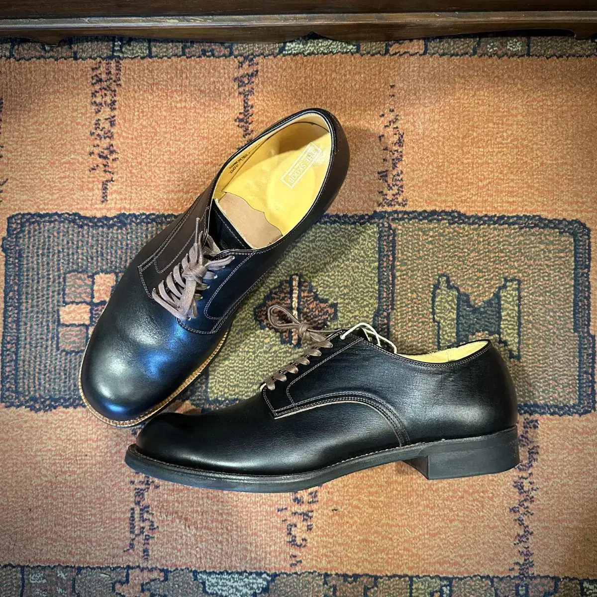 靴 THE SKOOB USMC Service Shoes 10D skoob-x-stuff-m-43-brown-