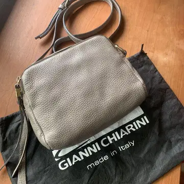GIANNI CHIARINI 그레이 숄더백 천연 가죽