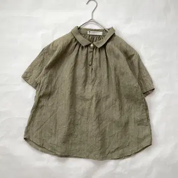 클래스카 린넨 심플 블라우스 일본제 M