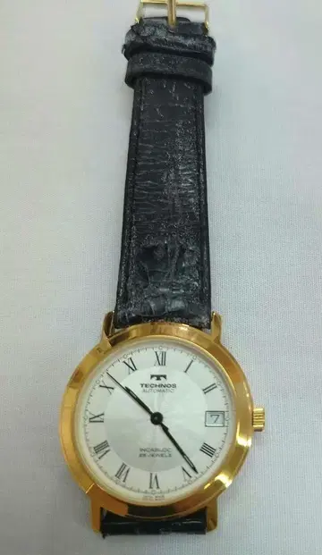테크노스 TECHNOS 자동 감기 손목시계