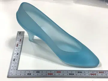 신데렐라 유리 신발 오션 블루 신발 한 짝만