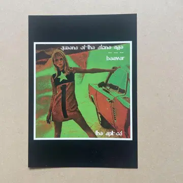 Queens of the Stone Age 엽서 영국제 96년