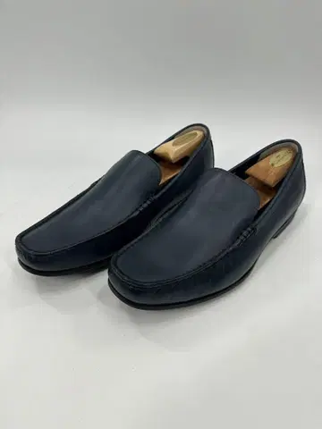 레어/새상품급 트리 포함/REGAL/드라이빙 슈즈/네이비/25.5cm