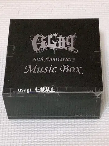 GIGO 한정판 GLAY 30th Music Box SOUL LOVE