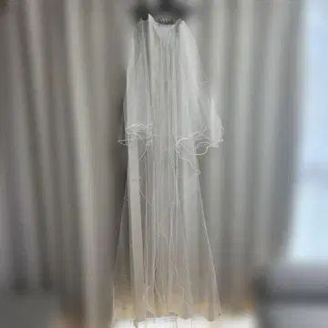 웨딩 베일 라메 포함 3m