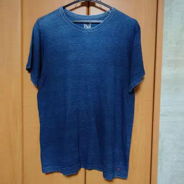 45rpm 네이비 나염 데미지 티셔츠 size3