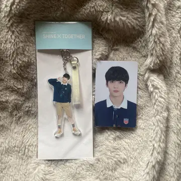txt 수빈 트레이딩 카드 아크링 키링 shine x together